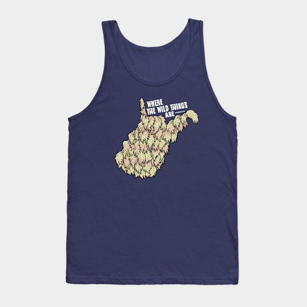 West Virginia Wild Things Tank Top by Ronkytonk